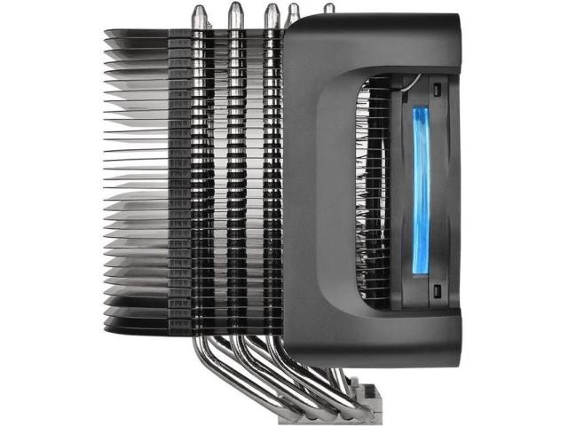 Cooler Procesor Thermaltake Riing Silent 12 Pro, Blue LED, 120mm