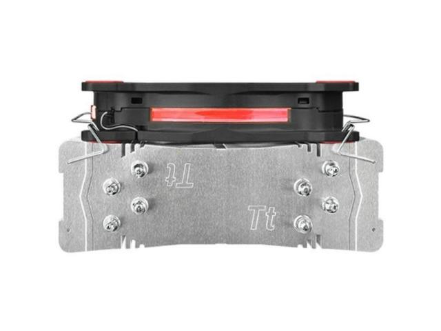 Cooler Procesor Thermaltake Riing Silent 12, Red LED, 120mm
