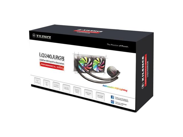 Cooler procesor Xilence LiQuRizer 240 aRGB, 2x 120mm