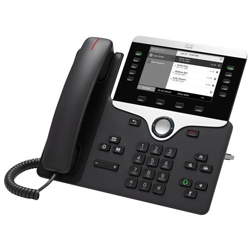Telefon IP Cisco 8811 with MPP, 5 Linii, PoE, Charcoal