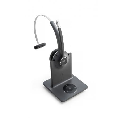 Casti cu microfon Cisco Single Headset 562 M, DECT, Grey