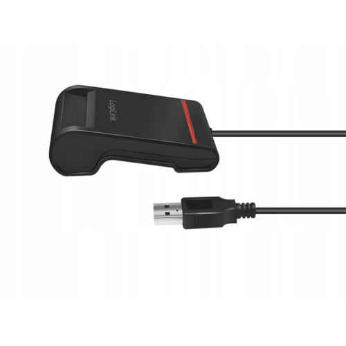 CITITOR DE CARDURI LOGILINK, pentru smart ID, USB 2.0, 0.9m, negru, 