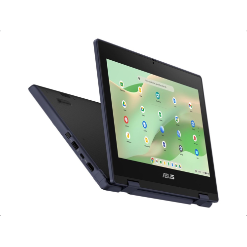 Laptop 2-in-1 ASUS Chromebook CR11 Flip CR1104FTA-NS0176, Intel N150, 11.6 inch Touch, RAM 8GB, eMMC 64GB, Intel Graphics, Chrome OS, Mineral Grey