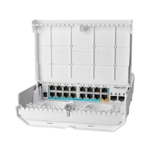 Switch Mikrotik netPower 15FR, 16 porturi, PoE