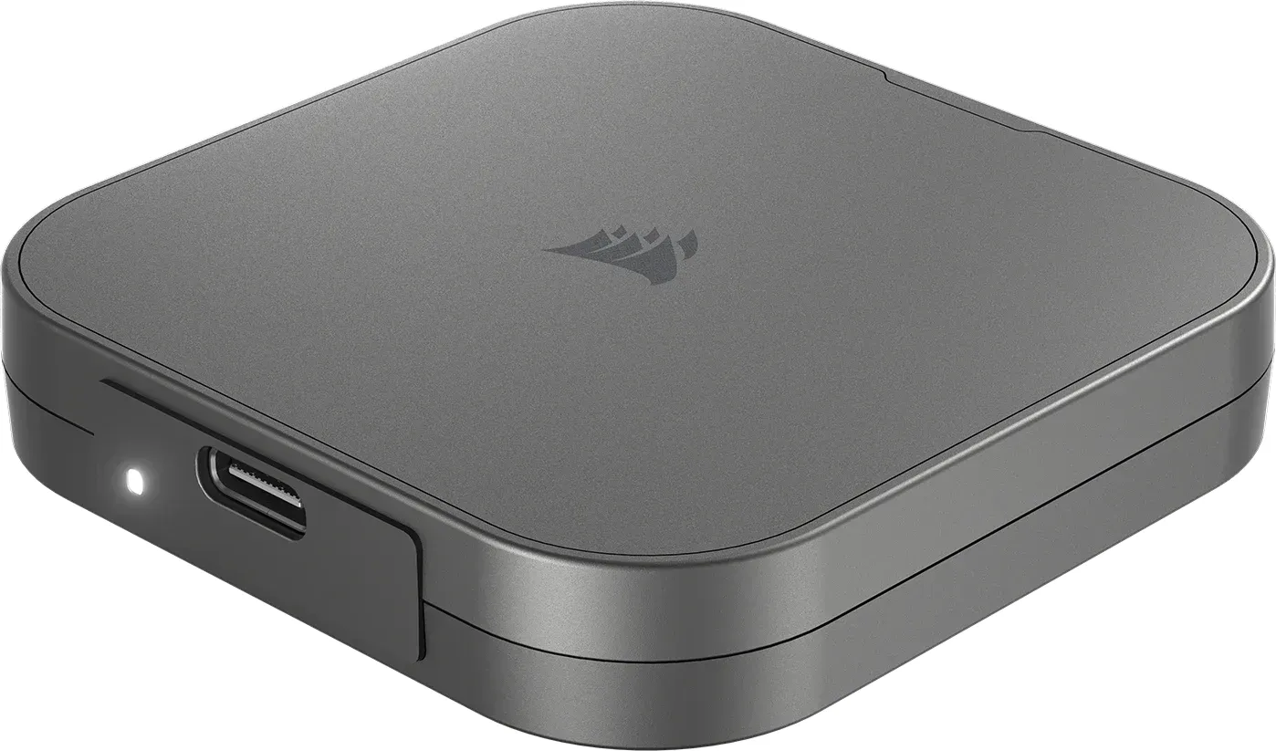 SSD portabil Corsair EX300U, 2 TB, USB-C, Gray