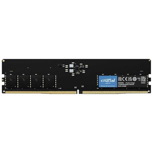 Kit Memorie Crucial CT2K16G56C46U5 Intel XMP 3.0/AMD EXPO 32GB, DDR5-5600Mhz, CL46, Dual Channel
