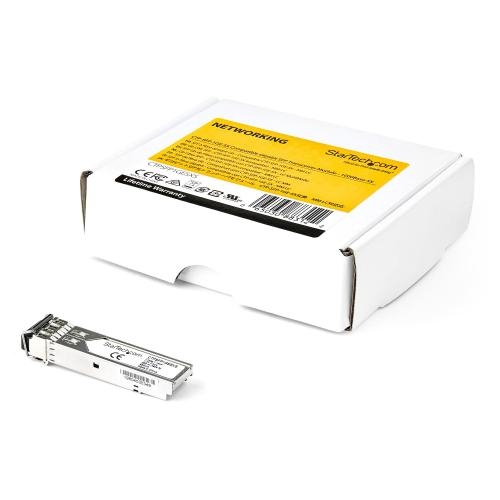 Transceiver Startech SFP 1GB CTPSFP1GESXS, 850 nm, Multi-Mode, DDM, 550 m, Duplex LC