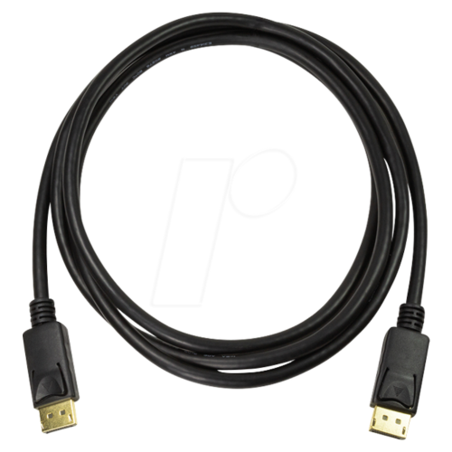 Cablu Logilink CV0139, DisplayPort male - DisplayPort male, 5 m, Black