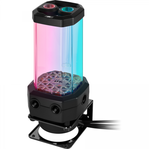 Kit cooler procesor Corsair Hydro X Series iCUE XH305i RGB PRO Black, RGB LED, 3x 120mm