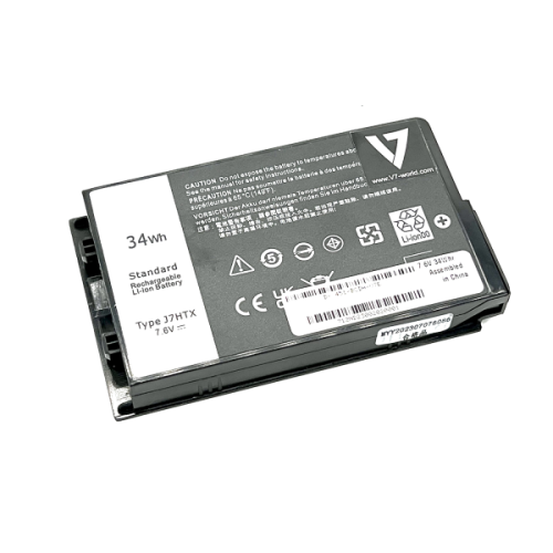 Acumulator V7 D-451-BCDH-V7E pentru Dell, 34Wh, Black