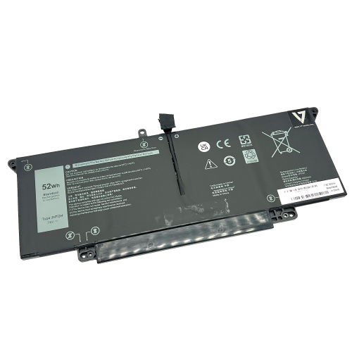 Acumulator V7 D-HRGYV-V7E pentru Dell Latitude 7310, 7410 Series, 6840 mAh, Black