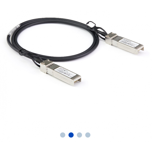 Patch Cord Fibra Optica Startech DACSFP10G2M, SFP+ - SFP+, 2 m