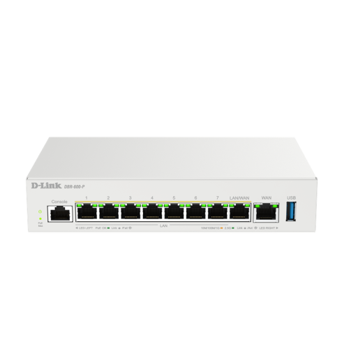 2.5G BUSINESS POE ROUTER/1X 2.5G WAN 8X 2.5G POE LAN