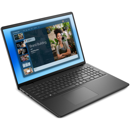 Laptop Dell 16 DC16250, Intel Core 5 120U, 16 inch, RAM 16GB, SSD 512GB, Intel Graphics, Windows 11 Pro, Carbon Black