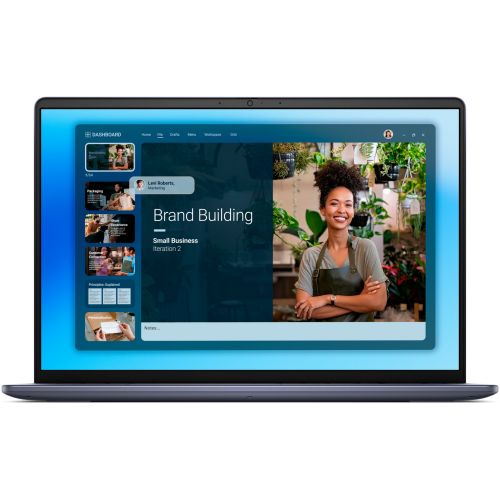 Laptop Dell 16 DC16251, Intel Core 7 150U, 16 inch, RAM 32GB, SSD 1TB, Intel Graphics, Windows 11 Pro, Midnight Blue