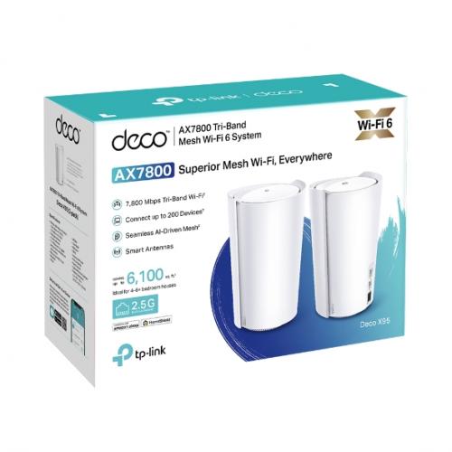 Router wireless TP-Link Deco X95, 3x LAN, 2 bucati