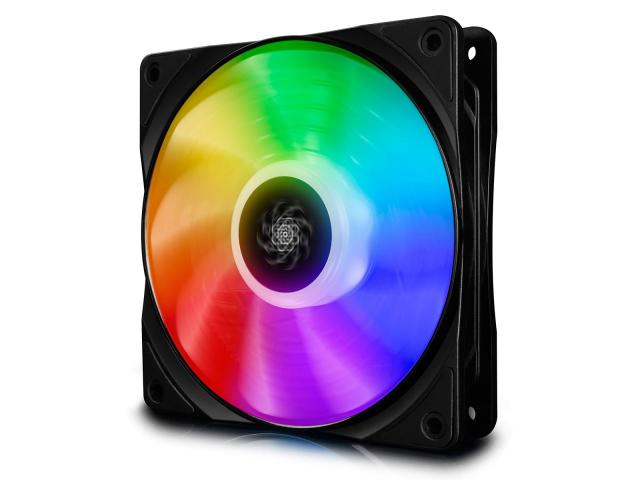 Ventilator Deepcool CF120 RGB LED, 120mm, 3buc