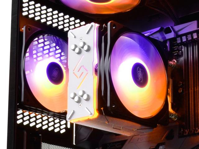 Ventilator Deepcool CF120 RGB LED, 120mm, 3buc