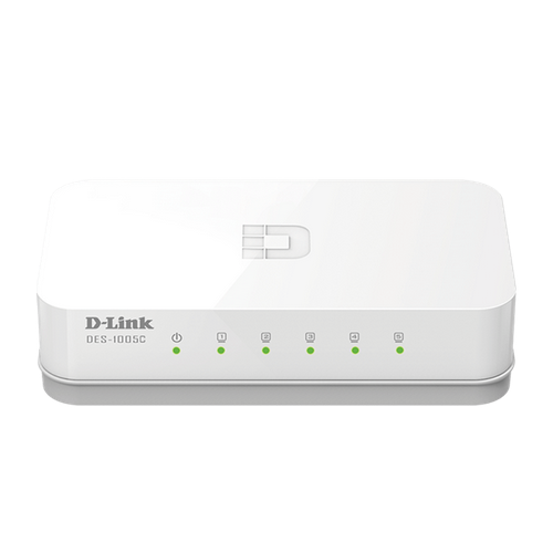 5-PORT FAST ETHERNET UNMANAGED/DESKTOP SWITCH