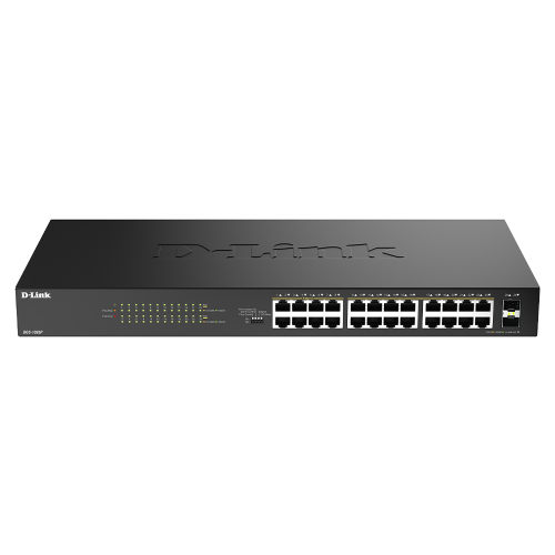26-PORT 1G POE UNMANAGED SWITCH/24X POE+ 2X SFP POE POWER 240 W