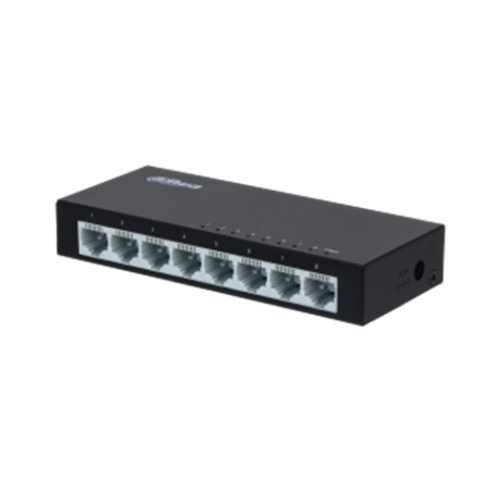 Switch Dahua DH-PFS3008-8ET, 8 porturi