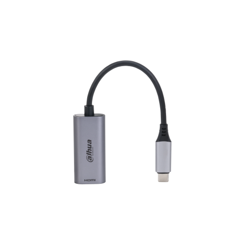 Adaptor Dahua TC31H, USB-C male - HDMI female, Gray