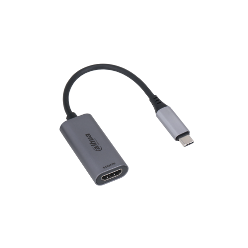 Adaptor Dahua TC31H, USB-C male - HDMI female, Gray