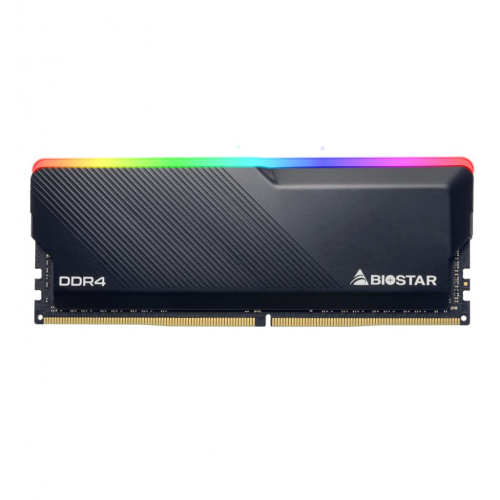 Kit Memorie Biostar Gaming X RGB 16GB, DDR4-3600MHz, CL18, Dual Channel