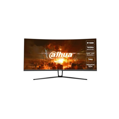 Monitor LED Dahua DHI-LM34-E330C, 34inch, 3440x1440, 1ms, Black