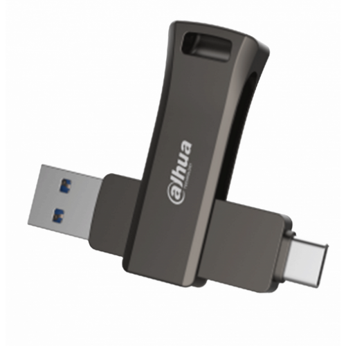 Stick memorie Dahua DHI-USB-P629-32-64GB, 64GB, USB 3.0, Black
