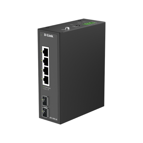 6-PORT GIGABIT INDUSTRIAL/UNMANAGED SWITCH
