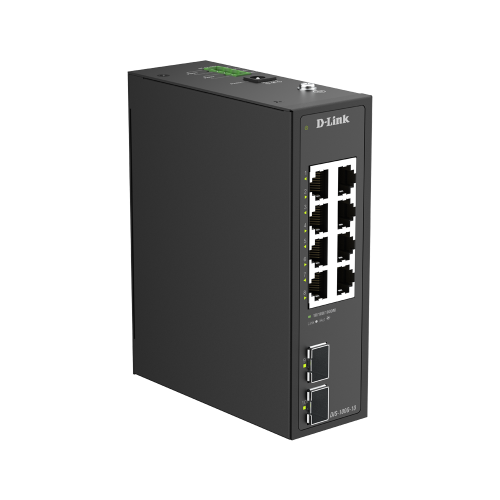 10-PORT GIGABIT INDUSTRIAL/UNMANAGED SWITCH