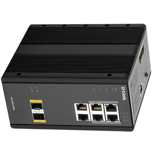 Switch DLink DIS-300G-8PSW, 6 porturi, PoE