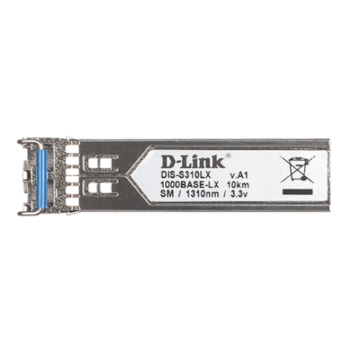 Transceiver DLink SFP 1.25GB DIS-S310LX, 1310 nm, Single-Mode, 10 km, Duplex LC