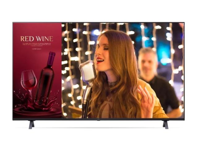 Business TV LG Seria 640S 65UN640S, 65inch, 3840x2160pixeli, Ashed Blue