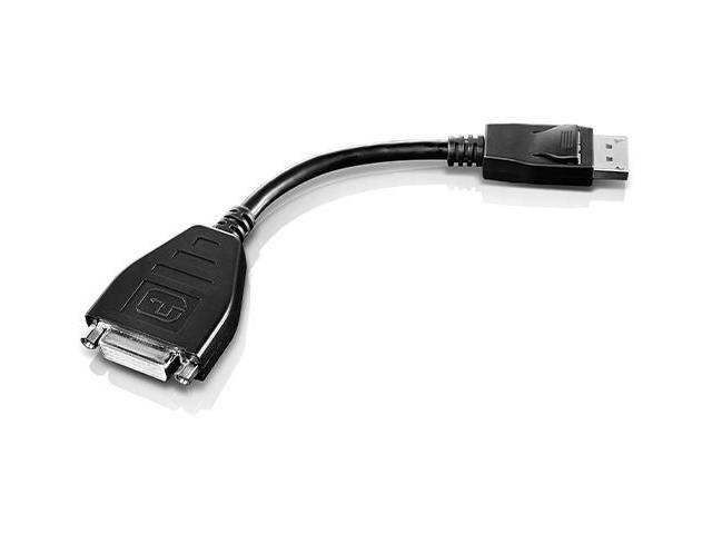 Cablu Lenovo 45J7915, DisplayPort male - DVI male, 0.20 m, Black