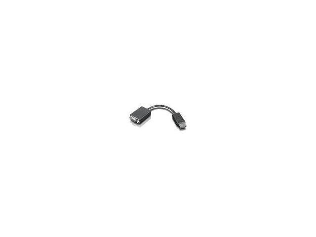 Adaptor Lenovo 57Y4393, DisplayPort male - VGA male, Black