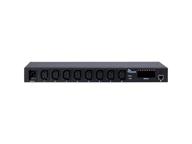 PDU Inter-Tech SW-0816, 8x C13, Black