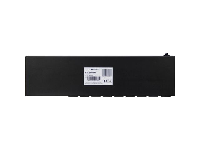 PDU Inter-Tech SW-0816, 8x C13, Black
