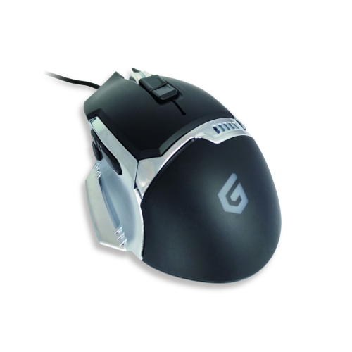 Mouse Optic Conceptronic DJEBBEL02B, USB-A, Black-Silver