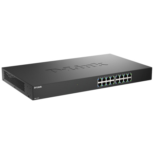 16-PORT MG UNMANAGED SWITCH/FANLESS METAL HOUSING DESIGN