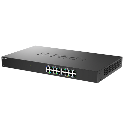 16-PORT MG UNMANAGED SWITCH/FANLESS METAL HOUSING DESIGN