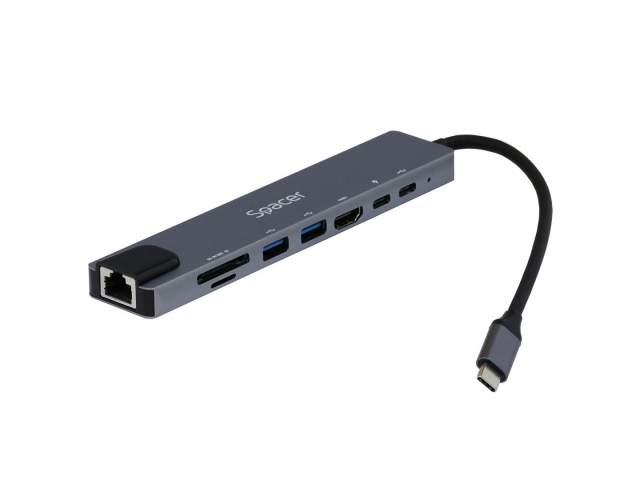 Docking Station Spacer SPDS-TYPEC-CHUPSG8, Gray