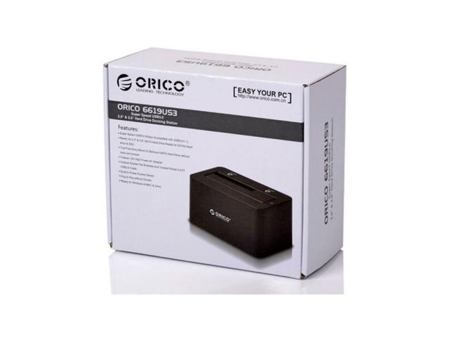 Rack HDD Orico 6619US3 Black USB 3.0 - SATA