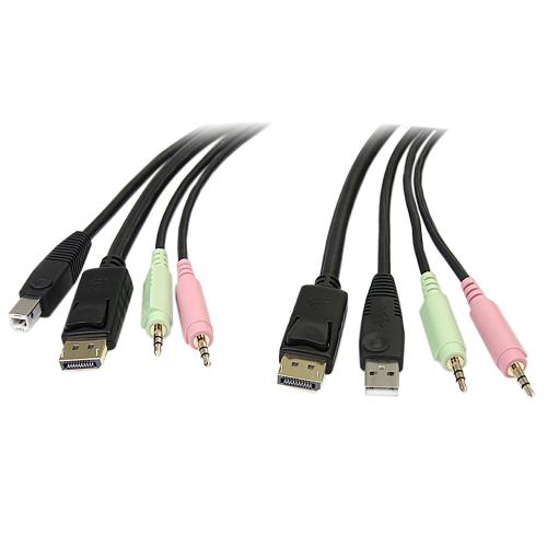 Cablu KVM Startech DP4N1USB6