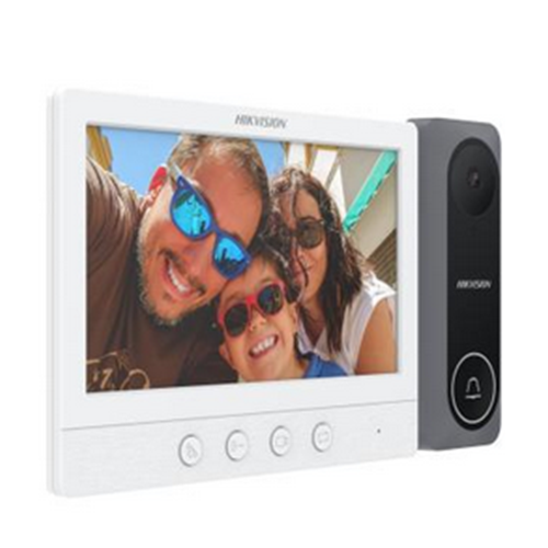 Kit post videointerfon IP Hikvision DS-KIS212