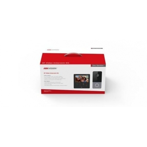 Kit post videointerfon IP Hikvision DS-KIS606-P
