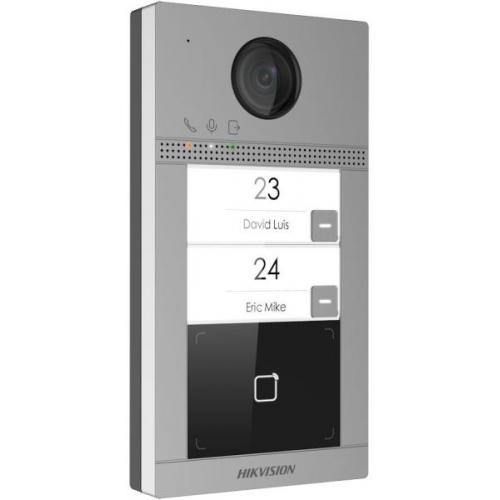 Post videointerfon IP Exterior bloc/vila Hikvision DS-KV8213-WME1(C)