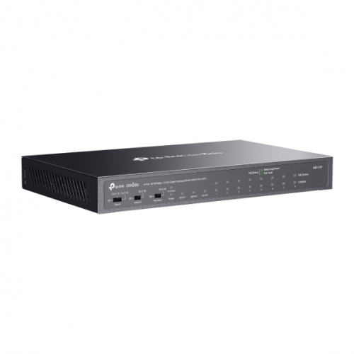 Switch TP-Link DS111P, 8 porturi, PoE+