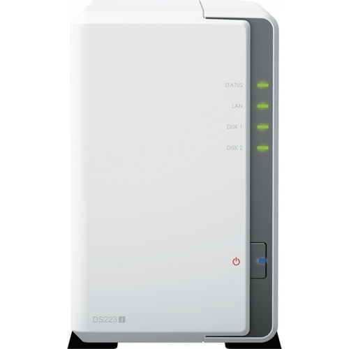 Bundle NAS Synology DS223J, 1 GB + 2 x Hard Disk Server Seagate IronWolf 6 TB, SATA3, 256 MB, 3.5 inch